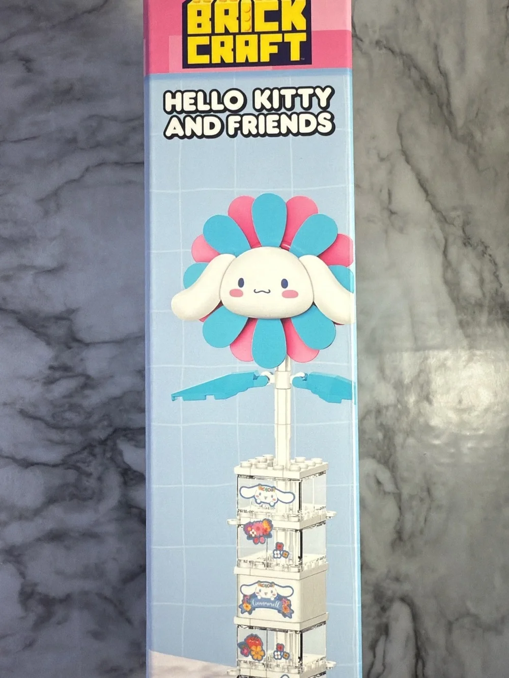 Cinnamoroll Brick Craft Flower Building Set